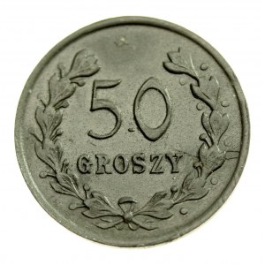 Łódź - 50 Groszy der Genossenschaft der Soldaten des 31. Kaniowski-Schützenregiments