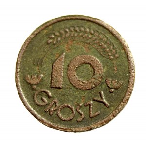 Gniezno - 10 pennies Officers' Casino of the 69th Infantry Regiment