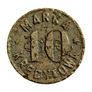 Zambrów - 10 pennies to the Military Cooperative of the 71st Infantry Regiment