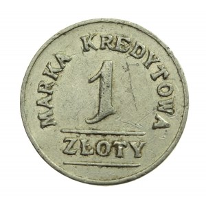 Włodawa - 1 złoty Spółdzielni Spoż. 30 Pułku Artylerii Polowej