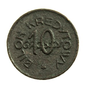 Komorowo 10 pennies Co-op Spoż. Subch. infantry schools III issue