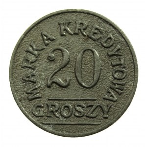 Staszów 20 groszy of the Staszów Garrison Military Cooperative