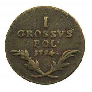 Galicia and Lodomeria, 1 penny 1794