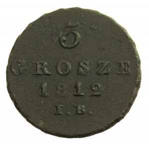 Księstwo Warszawskie, 3 grosze 1812