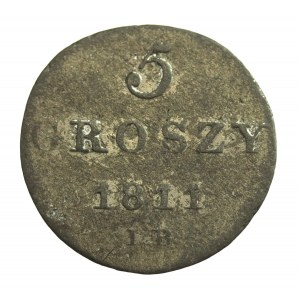 Księstwo Warszawskie, 5 groszy 1811