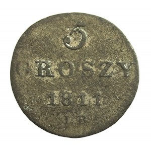 Duchy of Warsaw, 5 groszy 1811