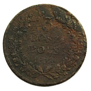 November Uprising, 3 pennies 1831, eagle's paws BENT - rare