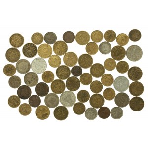 Niemcy, zestaw drobnych monet. (503)