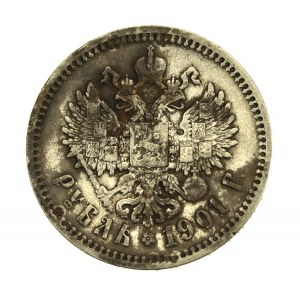 Rosja, 1 rubel 1901 ФЗ (520)