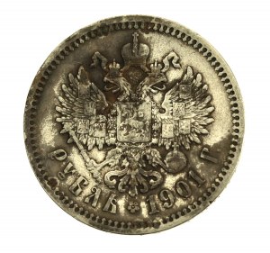 Rosja, 1 rubel 1901 ФЗ (520)