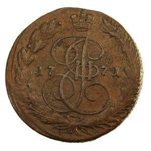 Rosja, 5 kopiejek 1771 EM (522)