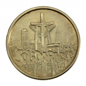 III RP, 100.000 złotych 1990, Solidarność, Typ B. (544)