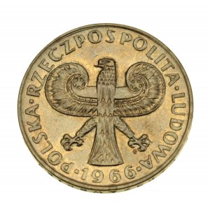 PRL, 10 złotych 1966 Mała kolumna (547)