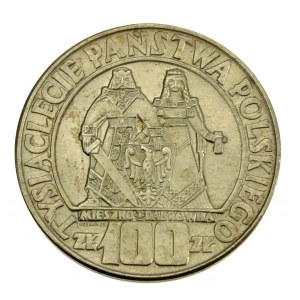 People's Republic of Poland, 100 gold 1966 Mieszko and Dabrowka (549)