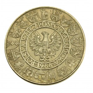 People's Republic of Poland, 100 gold 1966 Mieszko and Dabrowka (549)