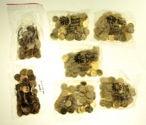Third Republic, Seven mint bags of 1 penny 2014 (555)