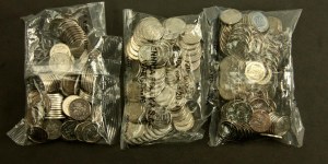 Third Republic, Three mint bags of 20 pennies 2011 and 2014 (559)