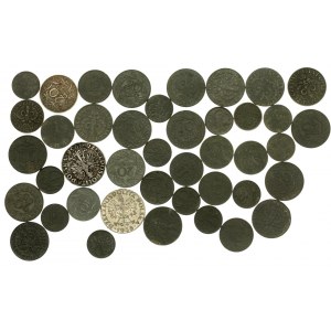 General Government, set of pass coins 42 pieces. (572)