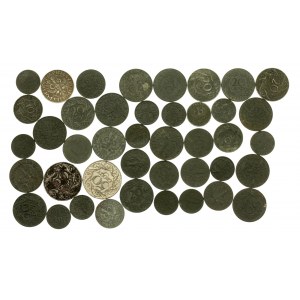 Generalna Gubernia, zestaw monet zdawkowych 42 szt. (572)