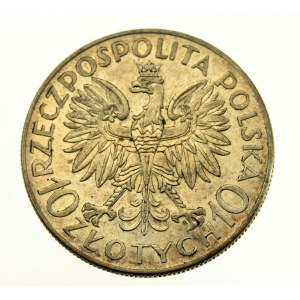 II RP 10 gold 1933 Sobieski. Nice. (592)