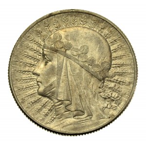 II RP, 5 gold 1933 Head of a woman (593)