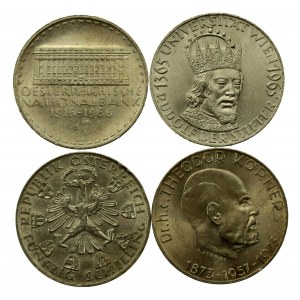 Austria, set of 50 shillings 1959-1966, 4 pieces. (614)