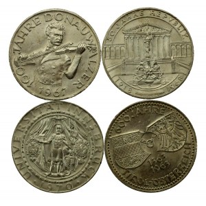 Austria, set of 50 shillings 1963 -1970, 4 pieces. (616)