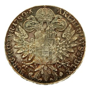 Austria, Maria Teresa, talar 1780, nowe bicie (619)