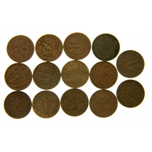 II Republic set of 1 penny 1937, 14 pcs. (633)