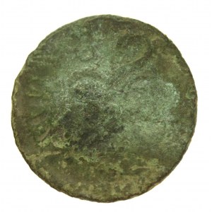 Żeton majątkowy wykonany z monety, punca (936)