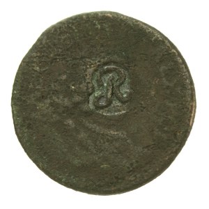 Żeton majątkowy wykonany z monety, punca (942)