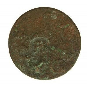 Żeton majątkowy wykonany z monety, punca (943)