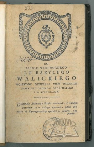 SKRZETUSKI Wincenty, Political Law of the Polish Nation.