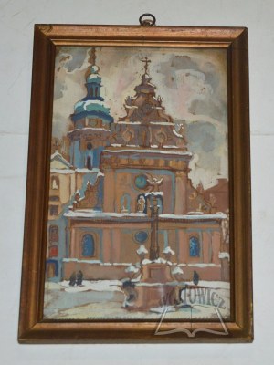 NOWAKOWSKA - Acedańska Irena (1909-1983), Kościół św. Andrzeja i klasztor Bernardynów we Lwowie