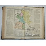 LAVOISNE C.V., Satchell John, Úplný genealogicko-historický chronologický a zeměpisný atlas podle Le Sage; zobrazuje původ, původ a sňatky všech královských rodů od nejstarších záznamů.