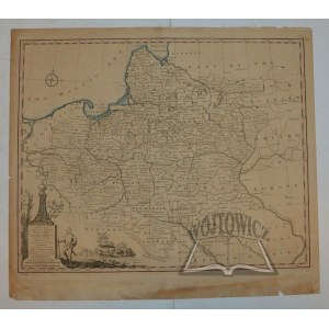 (POLEN &amp; LITAUEN). Eine neue und genaue Karte von Polen, Litauen &amp;c..