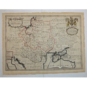 (POLSKA, Ukraina). A new map of present Poland, Hungary, Walachia, Moldavia, Little Tartary;