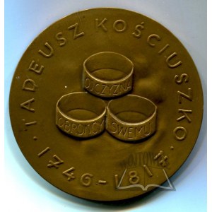 (MEDAL) Tadeusz Kościuszko.