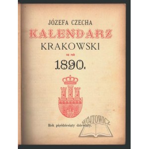 KALENDARZ Polski, Ruski, Astronomiczno - Gospodarski i Domowy na Rok Pański 1888.