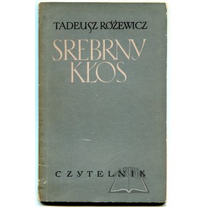 RÓŻEWICZ Tadeusz, Silver ear. (1st ed.).