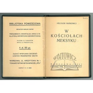 WAŃKOWICZ Melchjor, V kostoloch Mexika. (1. vyd.).