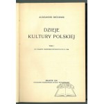 BRÜCKNER Aleksander, Dzieje kultury polskiej.