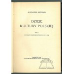 BRÜCKNER Aleksander, Dějiny polské kultury.