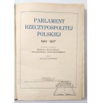 PARLAMENT der Republik Polen 1919-1927.