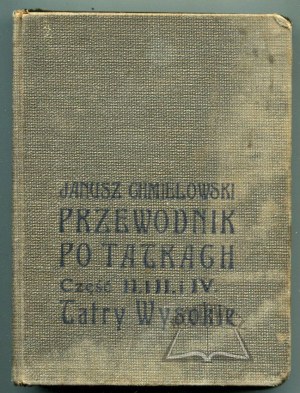 CHMIELOWSKI Janusz, Przewodnik po Tatrach.