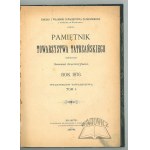 PAMIĘTNIK Towarzystwa Tatrzańskiego za lata 1919-1920.