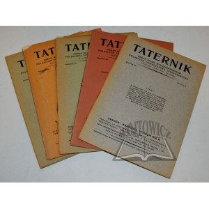 TATERNIK. Organ des Hochgebirgsklubs der Polnischen Tatra-Gesellschaft.