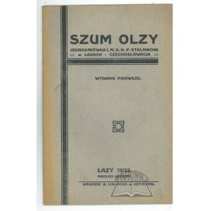 HAPPY OLZA. A one-day publication of the P. Stalmach I.M.D.H. in Lazy (Czechoslovakia).