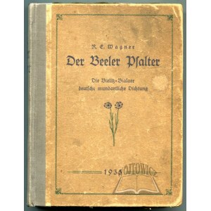 WAGNER R. E. (Richard Ernst), Der Beeler Psalter.