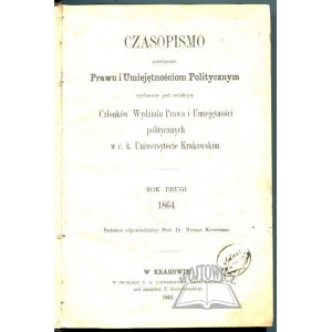 CZASOPISMO poświęcone Prawu i Umiejętnościom Politycznym.